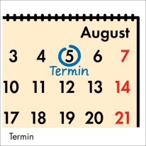 Grafik Kalenderblatt